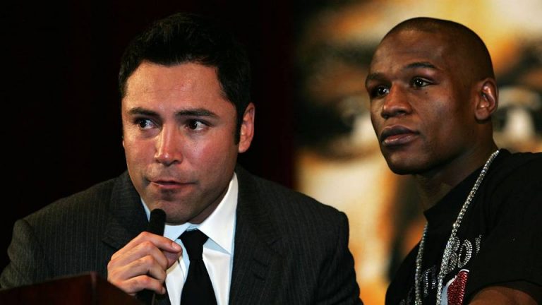 oscar de la hoya floyd mayweather