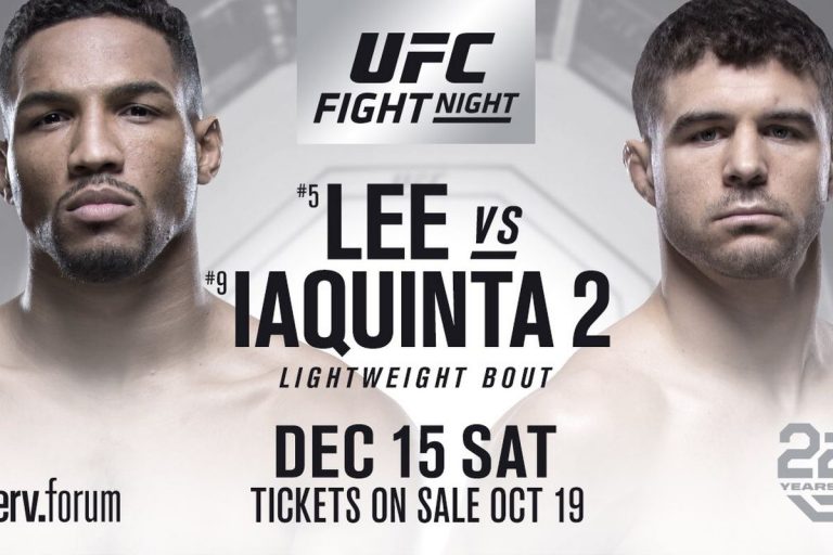 Kevin Lee vs Al Iaquinta Main Event Preview