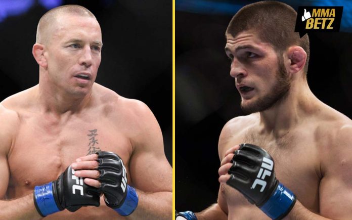 GSP VS Khabib Nurmagomedov