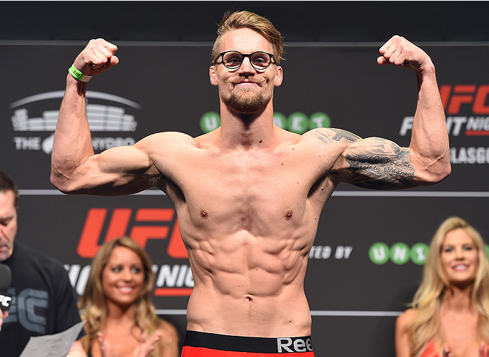 Teemu Packalen in UFC Glasgow