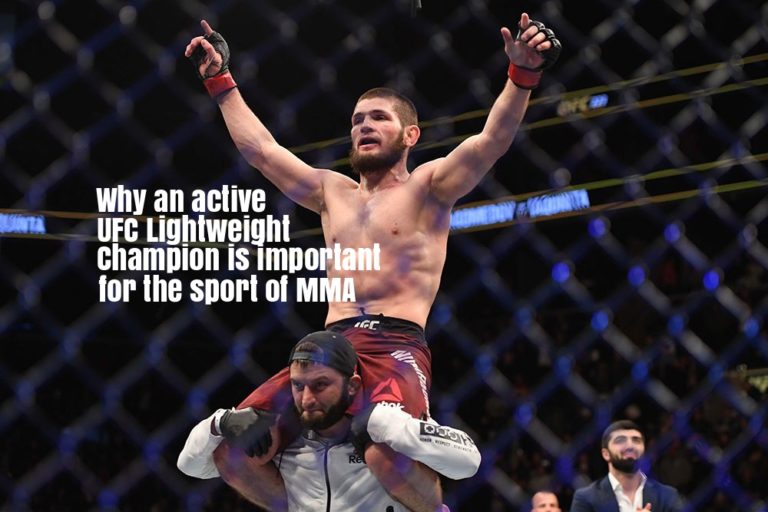 Khabib Nurmagomedov wants three fights by next April