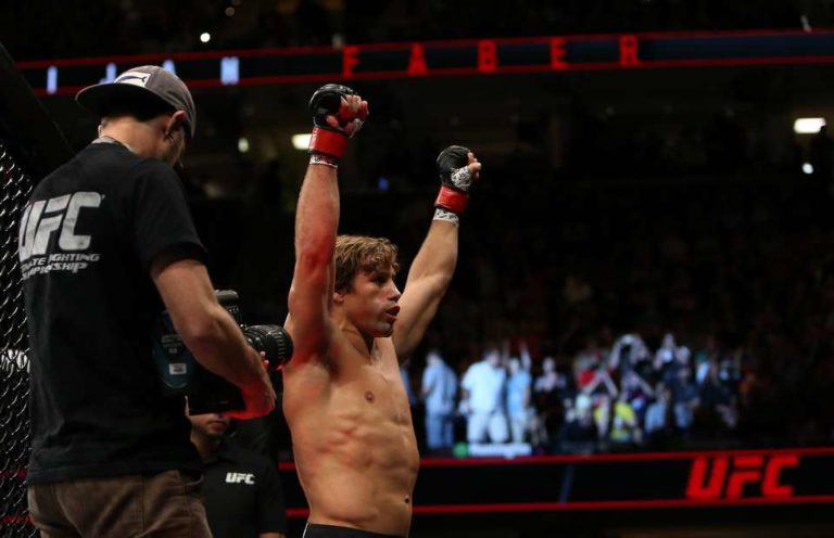 Who should Urijah Faber fight if he returns to the octagon?