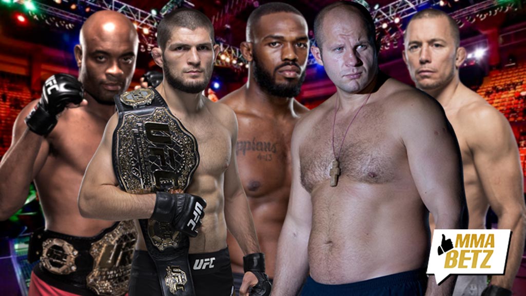 5 Best MMA Fighters Pound 4 Pound Ever