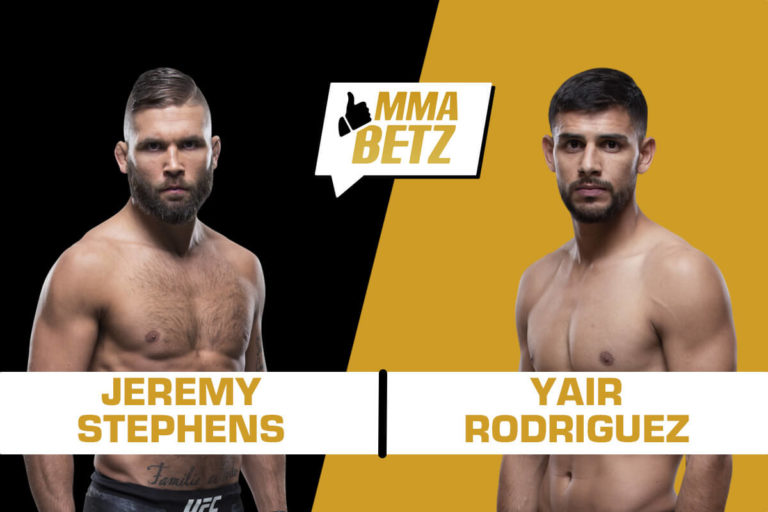 Jeremy Stephens vs. Yair Rodriguez II Closing Odds