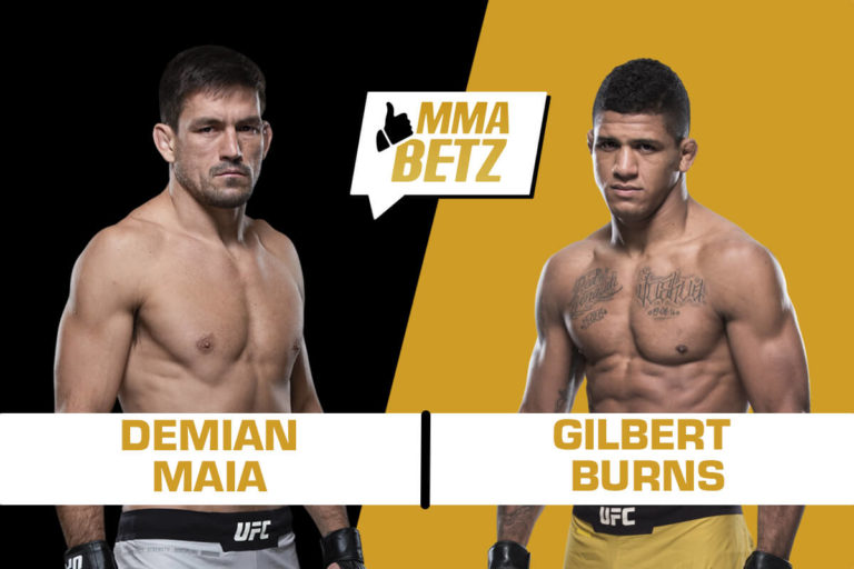 Demian Maia vs. Gilbert Burns Closing Odds