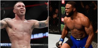 UFC Colby Covington and Tyron Woodley