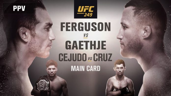 UFC 249 Ferguson vs Gaethje
