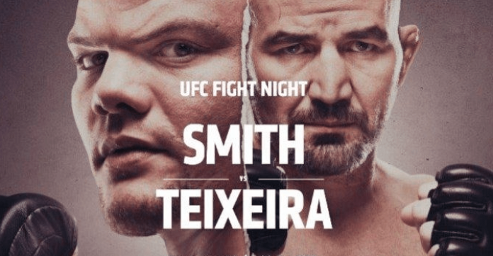 UFC Jacksonville results Anthony Smith vs Glover Teixeira