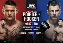 UFC Vegas 4 Poirier vs Hooker