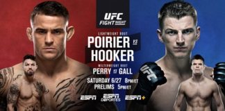 UFC Vegas 4 Poirier vs Hooker