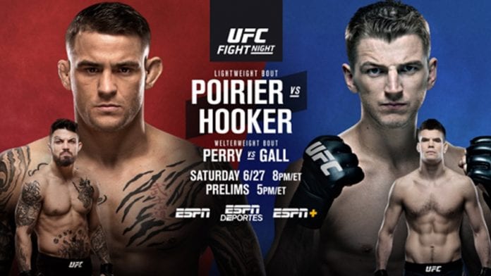 UFC Vegas 4 Poirier vs Hooker