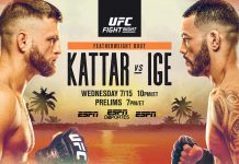 UFC Fight Island 1 results: Kattar vs Ige