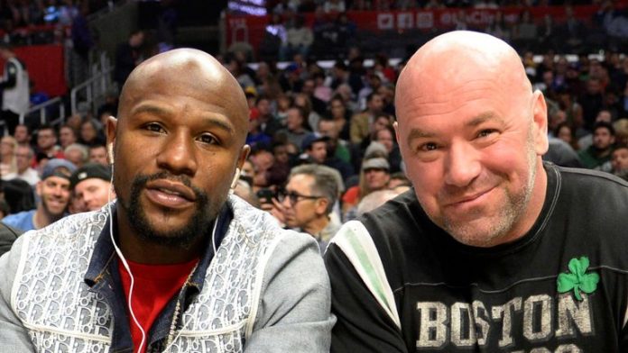 Floyd Mayweather and Dana White