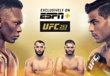 UFC 253 Adesanya vs Costa