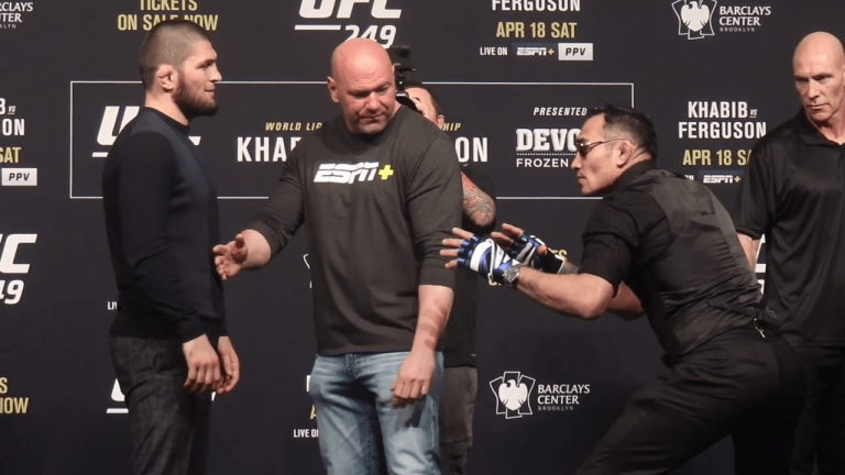 UFC Khabib Nurmagomedov and Tony Ferguson