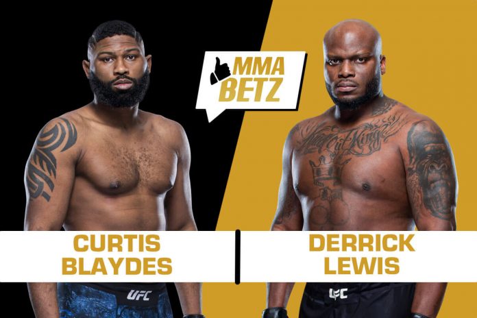 UFC Curtis Blaydes vs Derrick Lewis