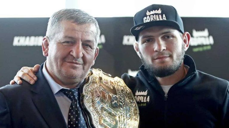 UFC Khabib and Abdulmanap Nurmagomedov