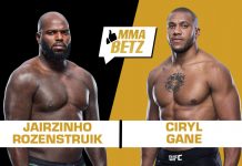 UFC Vegas 20, Jairzinho Rozenstruik vs Ciryl Gane