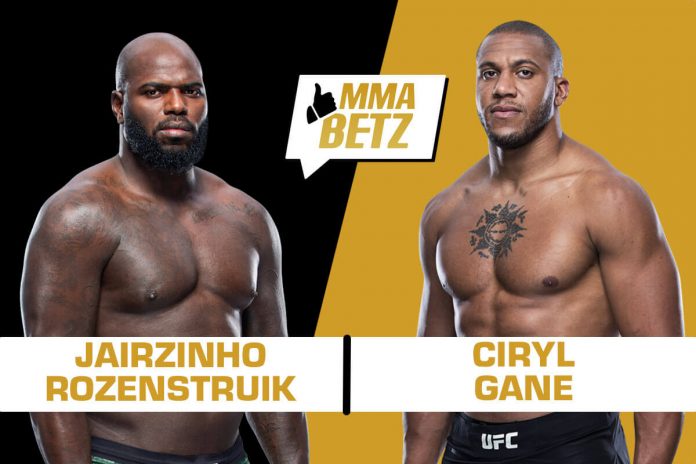 UFC Vegas 20, Jairzinho Rozenstruik vs Ciryl Gane