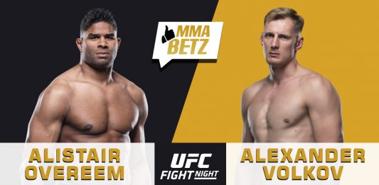 UFC Vegas 18: Alistair Overeem vs Alexander Volkov