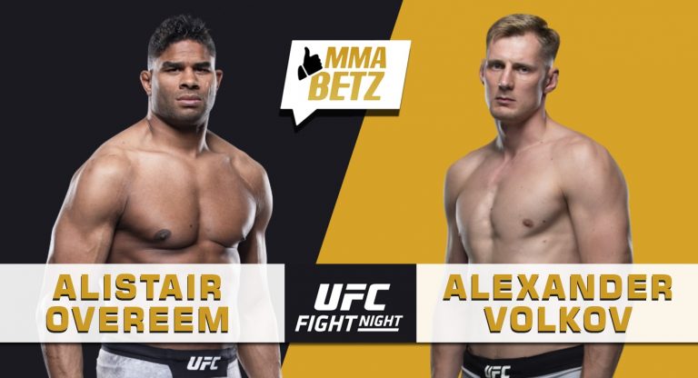 UFC Vegas 18: Alistair Overeem vs Alexander Volkov