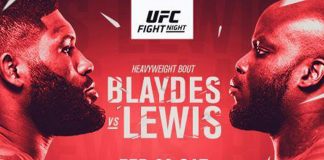 UFC Vegas 19: Blaydes vs Lewis