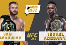 UFC 259 Blachowicz vs Adesanya