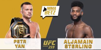 UFC 259 Petr Yan vs Aljamain Sterling