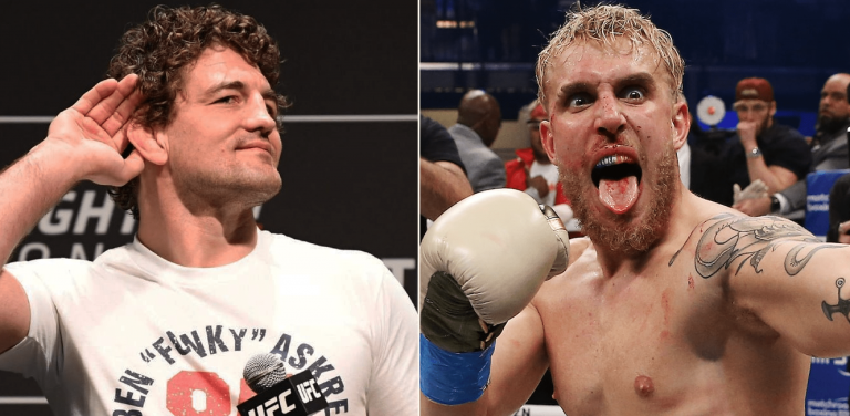 Ben Askren and Jake Paul