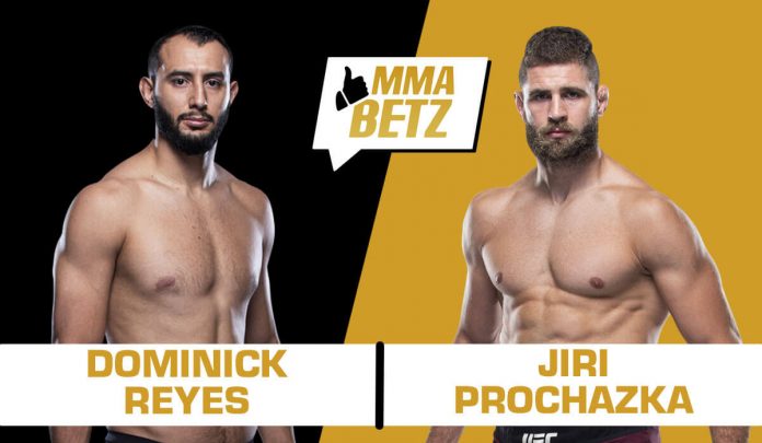 UFC Vegas 25: Dominick Reyes vs Jiri Prochazka
