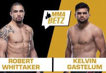 UFC Vegas 24: Robert Whittaker vs Kelvin Gastelum