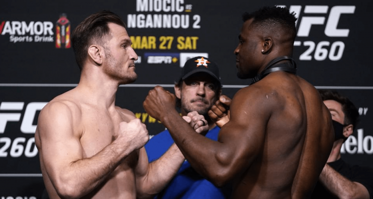 UFC 260: Stipe Miocic vs Francis Ngannou