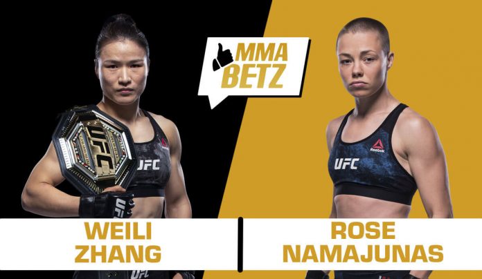 UFC 261: Weili Zhang vs Rose Namajunas