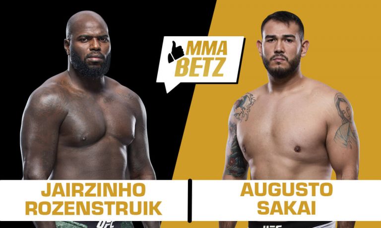 UFC Vegas 28, Jairzinho Rozenstruik vs Augusto Sakai