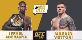 UFC 263 Israel Adesanya vs Marvin Vettori