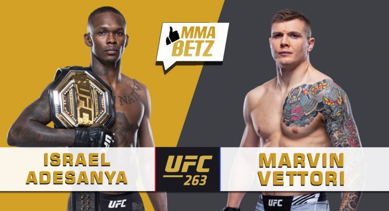 UFC 263 Israel Adesanya vs Marvin Vettori