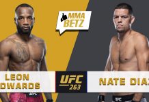 UFC 263 Leon Edwards vs Nate Diaz