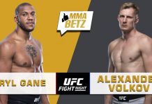 UFC Vegas 30: Ciryl Gane vs Alexander Volkov