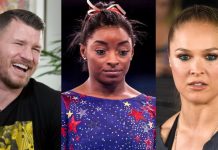 Michael Bisping, Simone Biles, Ronda Rousey