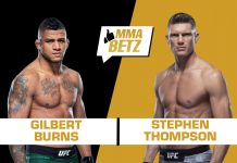 UFC 264: Gilbert Burns vs Stephen Thompson