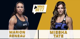 UFC Vegas 31: Marion Reneau vs Miesha Tate