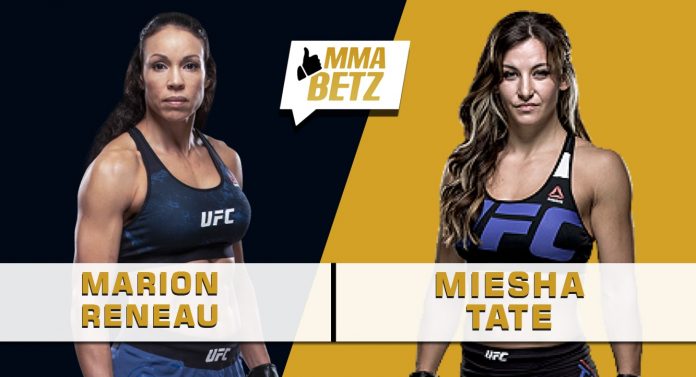 UFC Vegas 31: Marion Reneau vs Miesha Tate