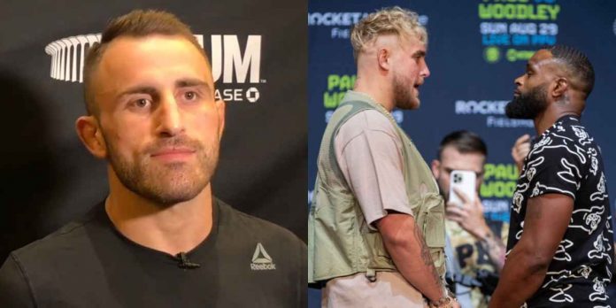 Alex Volkanovski, Jake Paul, Tyron Woodley