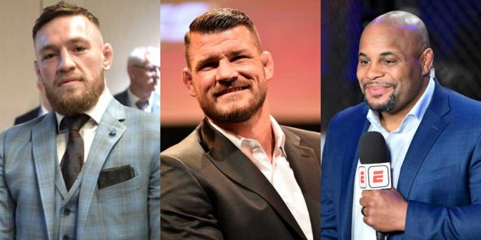 Conor McGregor, Michael Bisping, Daniel Cormier, UFC