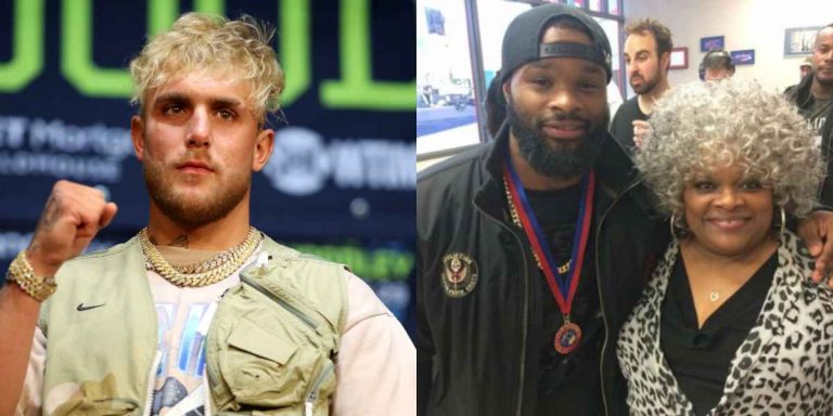 Jake Paul, Tyron Woodley, Mama Woodley