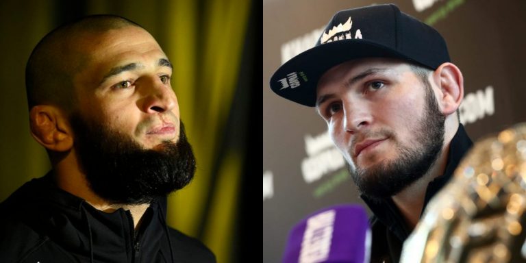 Khamzat Chimaev, Khabib Nurmagomedov