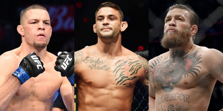 Nate Diaz, Dustin Poirier, Conor McGregor