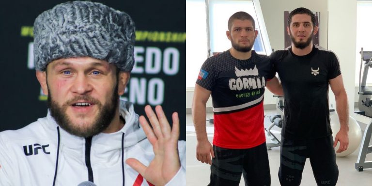 Rafael Fiziev, Khabib Nurmagomedov, Islam Makhachev