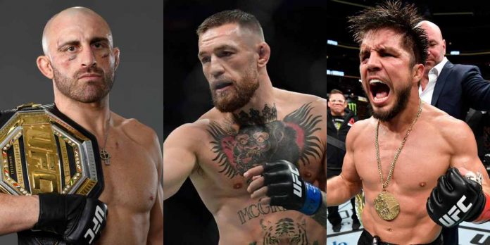 Alex Volkanovski, Conor McGregor, Henry Cejudo, UFC