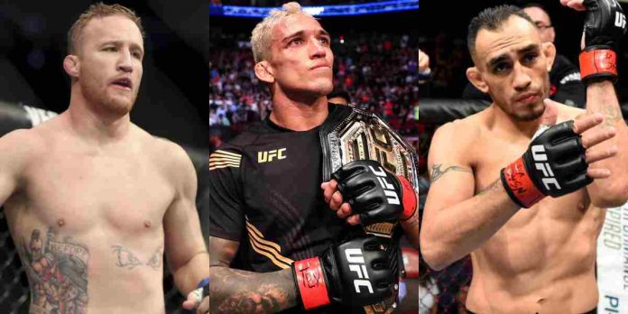 Justin Gaethje, Charles Oliveira, Tony Ferguson, UFC